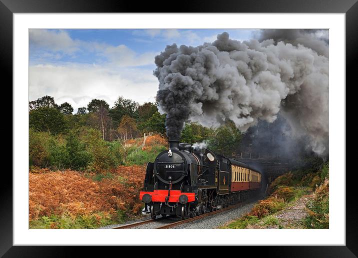 Volcanic action near Bewdley Framed Mounted Print by Ian Duffield