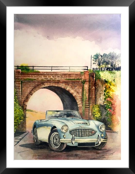 Railway Arch Framed Mounted Print by John Lowerson
