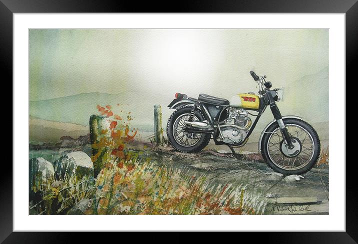 With your triumphs and your charms Framed Mounted Print by John Lowerson