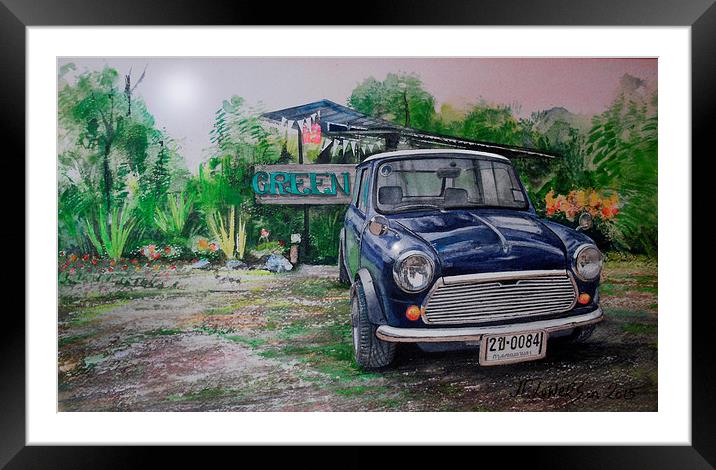  A little bit of Thailand Framed Mounted Print by John Lowerson