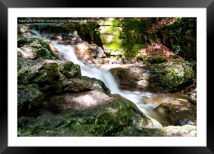 endless stream         Framed Mounted Print by Ferenc Verebélyi