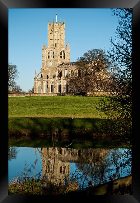 Fotheringhay Church. Framed Print by Rupert Gladstone