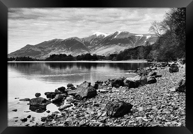 Derwent Water Framed Print by Paul Want