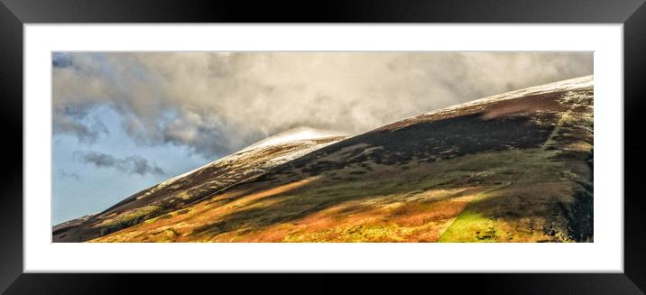 Mountains of Cumbria Framed Mounted Print by Paul Want