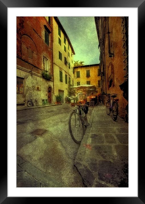Lucca Italy Framed Mounted Print by clint hudson