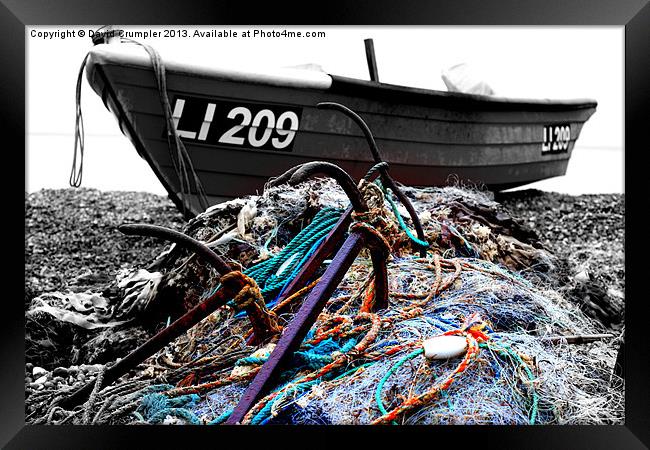 The Fishing Boat Framed Print by David Crumpler