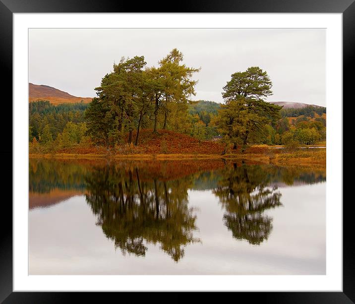 Reflections of Awe Framed Mounted Print by Andrew Cundell