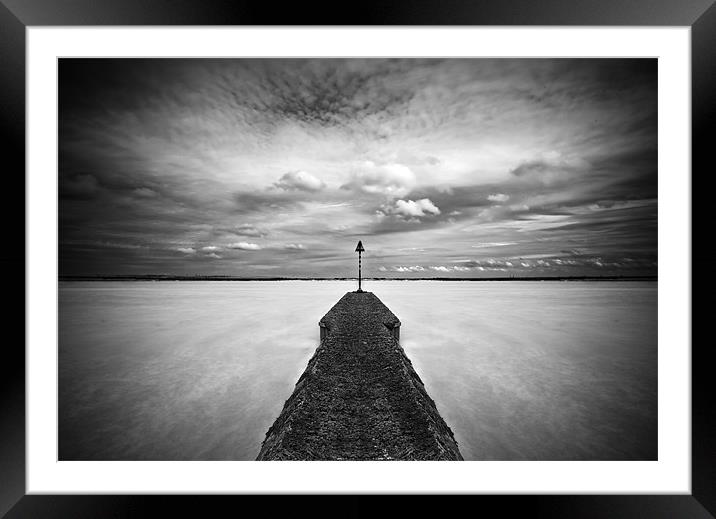 Arrow Outlet Framed Mounted Print by Robert  Radford