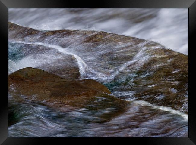 Eagle Cliff Falls  Framed Print by Bryan Olesen