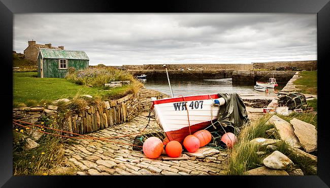 Little Harbour Framed Print by nick coombs