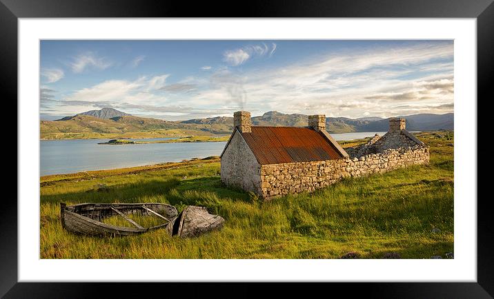 Scottish loch Framed Mounted Print by nick coombs