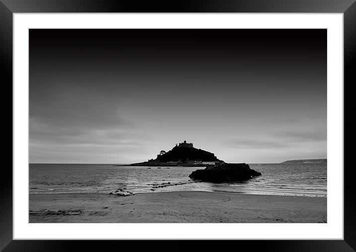 St. Michaels Mount Framed Mounted Print by Steve Watson