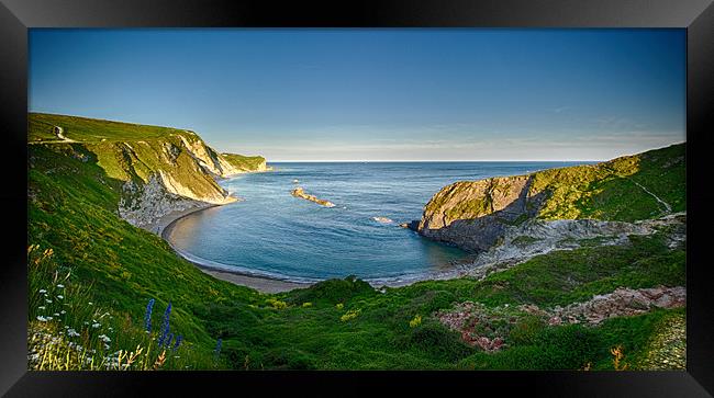 Man OWar cove Framed Print by Terry Luckings