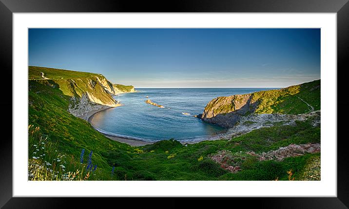 Man OWar cove Framed Mounted Print by Terry Luckings