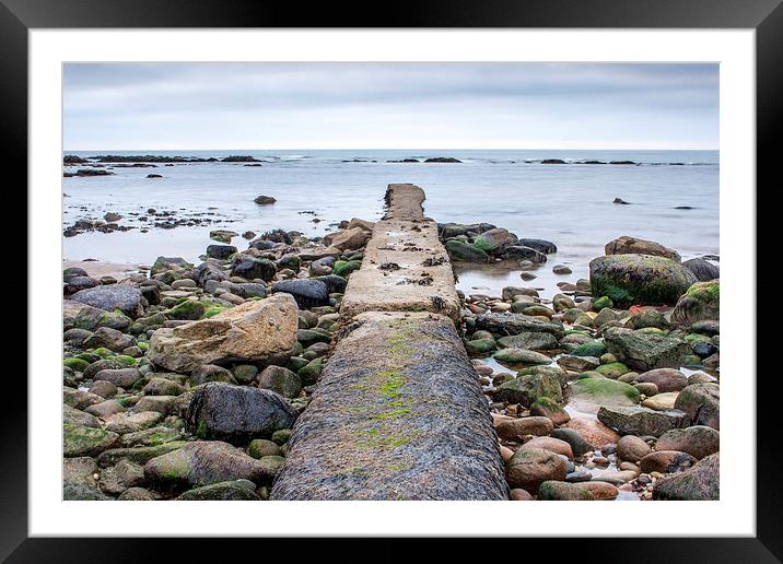 Stone Haven Beach Framed Mounted Print by Shaun Devenney