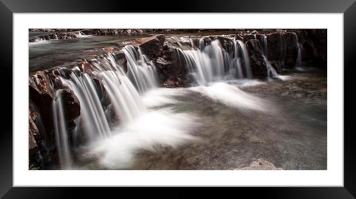 Fairy Pools Waterfall Framed Mounted Print by Shaun Devenney