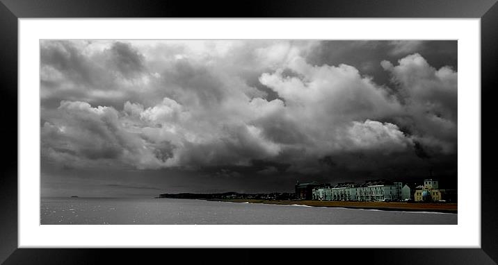  Stormy times ahead Framed Mounted Print by Gordon Holmes