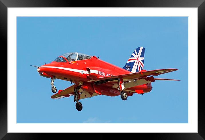  Red Arrow Framed Mounted Print by Gordon Holmes