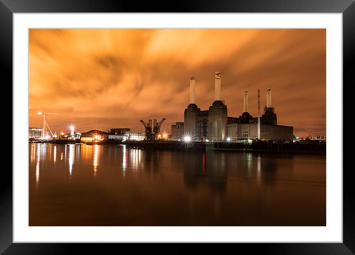 Battersea Apocalypse Framed Mounted Print by liam young