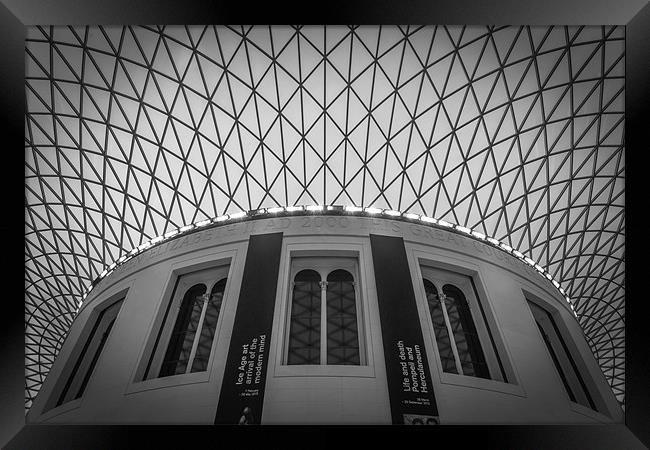 British Museum Framed Print by liam young