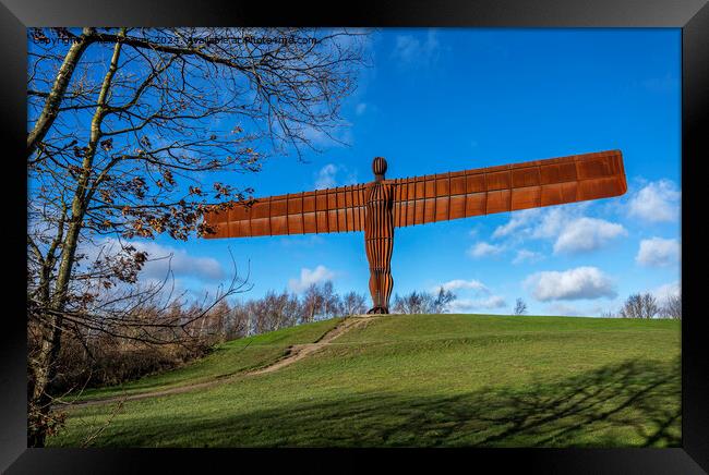 Angel of the North Framed Print by keith sayer