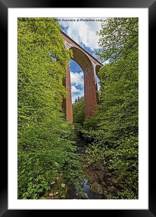 Skelton Viaduct Framed Mounted Print by keith sayer