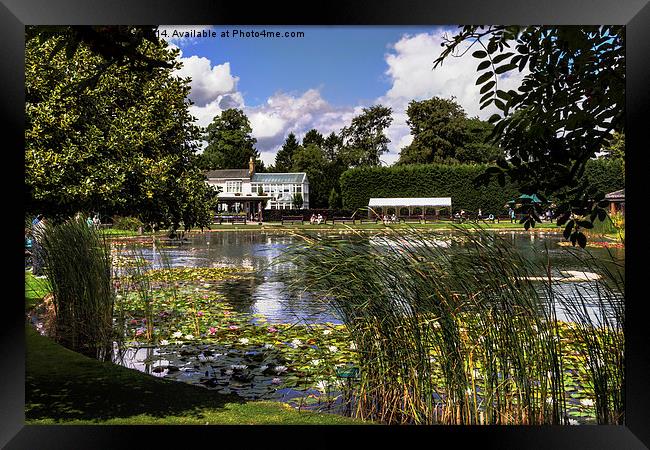  The Gardens At Burnby Hall Framed Print by keith sayer