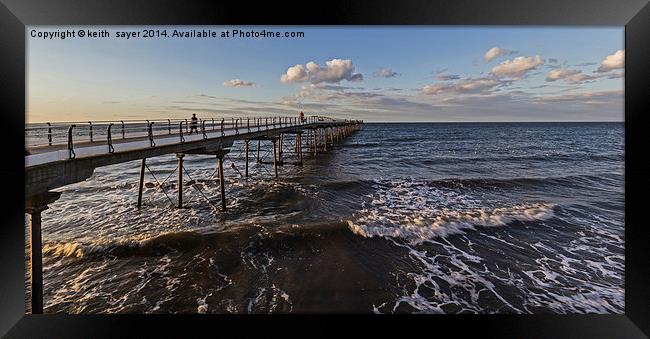  The Long Walk Framed Print by keith sayer