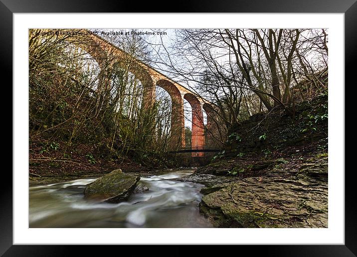  Water Under The Bridge Framed Mounted Print by keith sayer