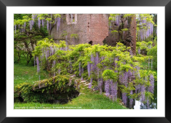 Italian Gardens - Romantic Garden of Ninfa 5 Framed Mounted Print by Jenny Rainbow