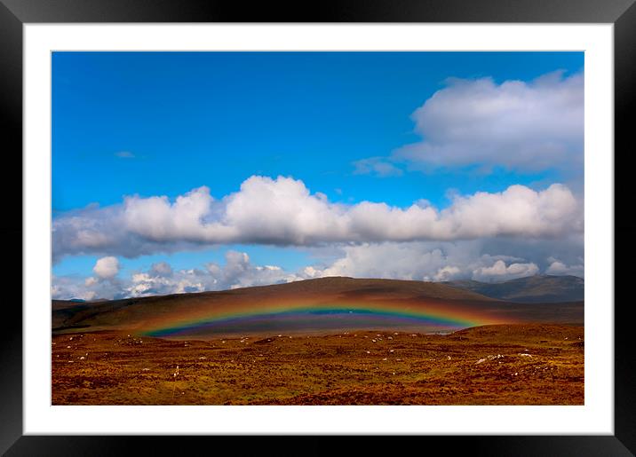 Happy Sign. Wishes Coming True Framed Mounted Print by Jenny Rainbow