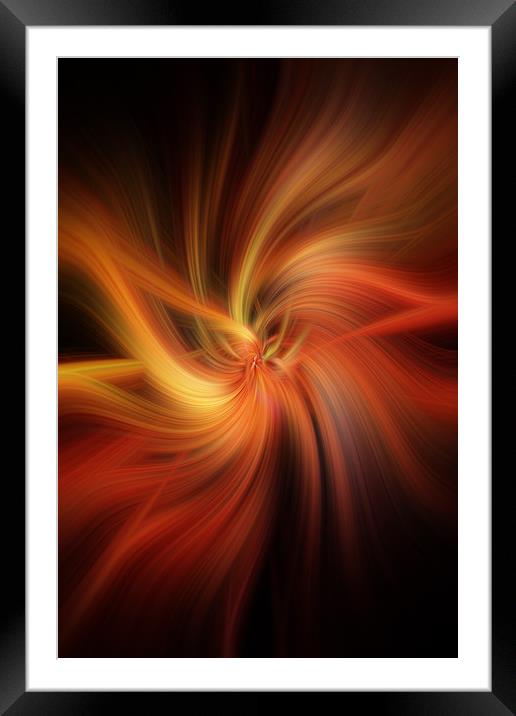 Essential Vibrations of Light Framed Mounted Print by Jenny Rainbow