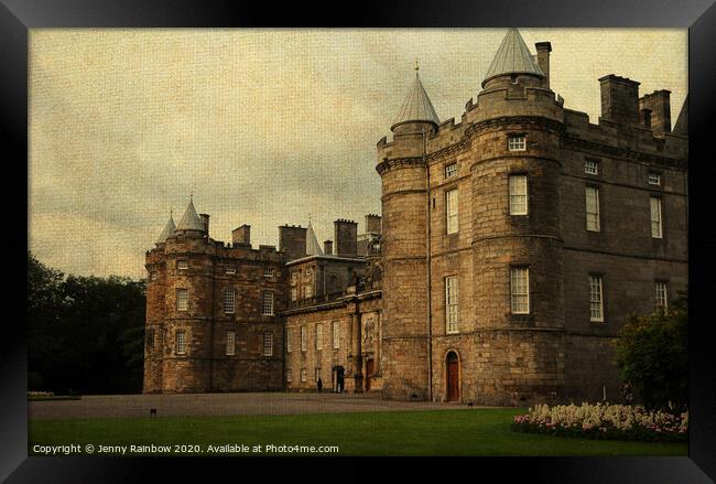 The Queen's Gallery, Edinburgh. Scotland Framed Print by Jenny Rainbow