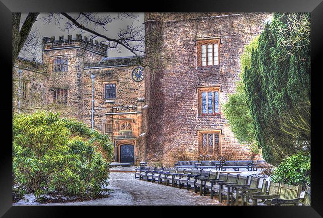 Towneley Hall Framed Print by colin potts