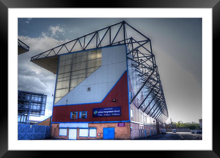 Turf Moor, Burnley FC. Framed Mounted Print by colin potts