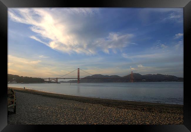 Golden Gate Bridge Framed Print by Chris Latta