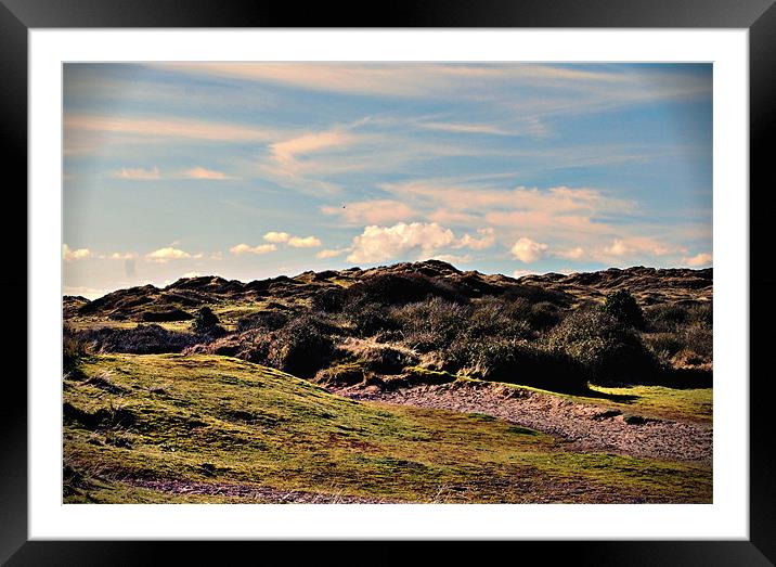 Exmoor Views Framed Mounted Print by Amy Copp