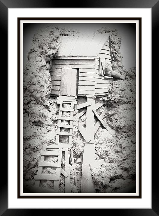 Tree House Framed Mounted Print by Neil Smith