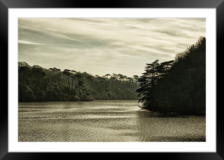 Looe pool Framed Mounted Print by Steve Cowe