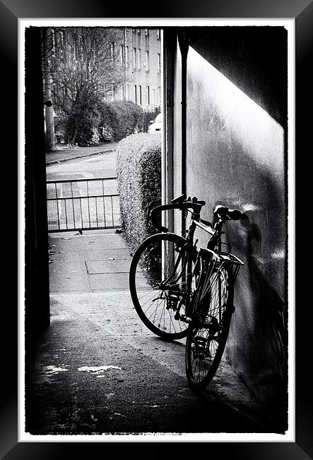 Cycling Framed Print by Leo Jaleo 