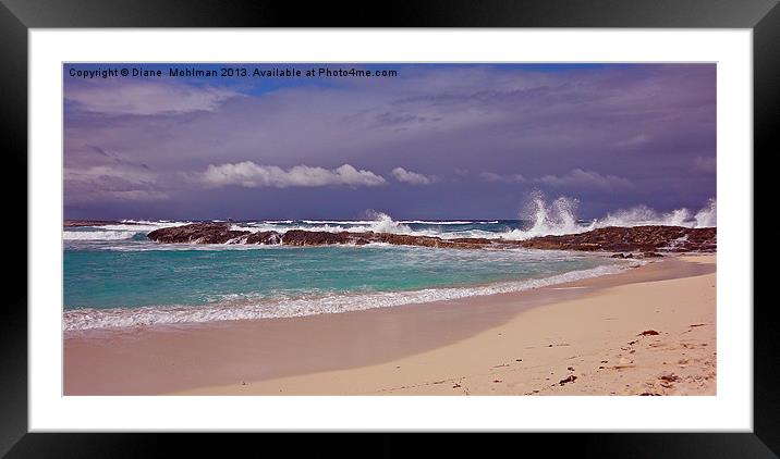 Paradise Island, Bahamas Framed Mounted Print by Diane  Mohlman