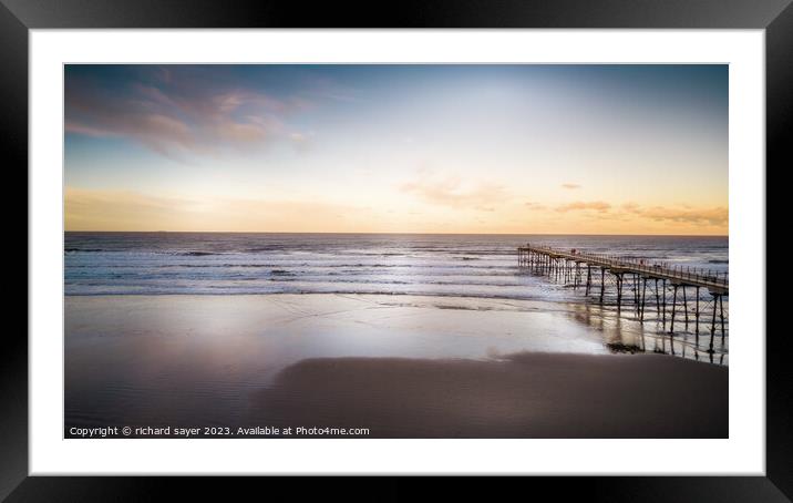 Serenity Unleashed Framed Mounted Print by richard sayer