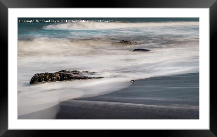 Take a Moment Framed Mounted Print by richard sayer