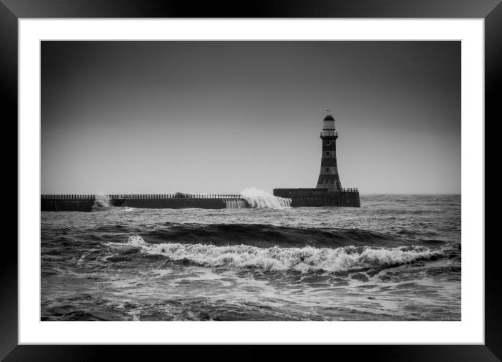 Sunderland Roker Pier  Framed Mounted Print by Kevin Duffy