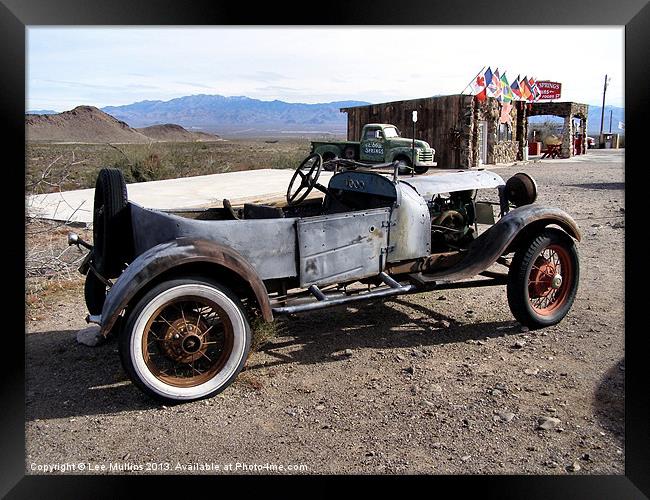 Ford Model A Framed Print by Lee Mullins