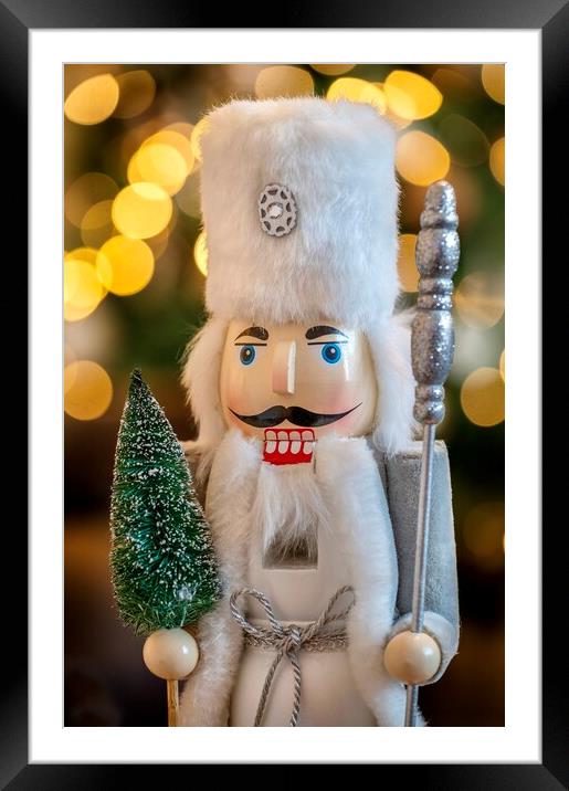 Christmas Nutcracker  Framed Mounted Print by Gary Kenyon