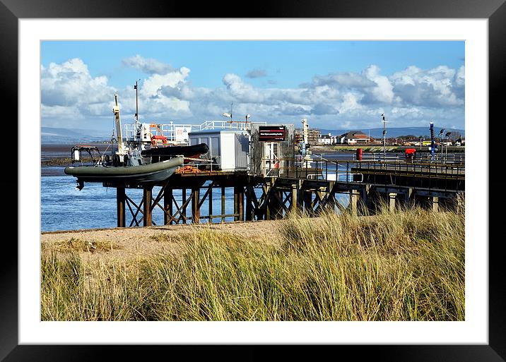 Fleetwood Launching Facility Framed Mounted Print by Gary Kenyon