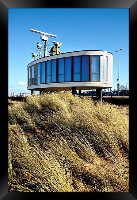 Radar Station Fleetwood Framed Print by Gary Kenyon
