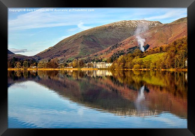  Grasmere Reflections Framed Print by Gary Kenyon