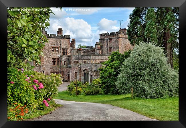  Muncaster Castle Framed Print by Gary Kenyon